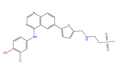拉帕替尼杂质1Lapatinib Impurity 1-1268997-70-1.png